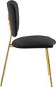 Meridian Furniture Angel Black Velvet Dining Chair-2