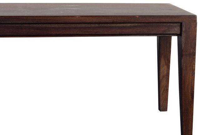 Porter International Designs Fall River Walnut Dining Bench-3