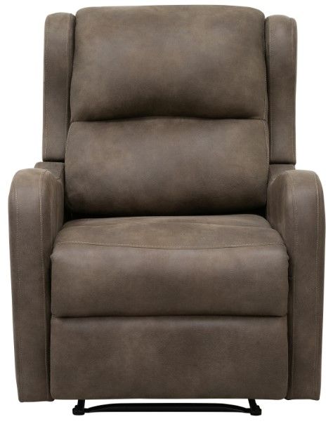 Homelegance® Durant Brown Reclining Chair-2