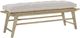 Hooker® Furniture Surfrider Driftwood/Zuri Cream Bed Bench-0
