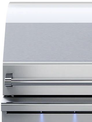 Delta Heat 3-Burner Stainless Steel/White Built-In Natural Gas Grill-1
