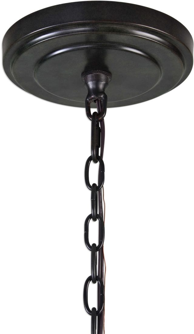 Uttermost® Marlow Antique Bronze Circle Chandelier-4