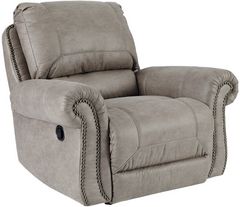 Signature Design by Ashley® Olsberg Steel Manual Rocker Recliner