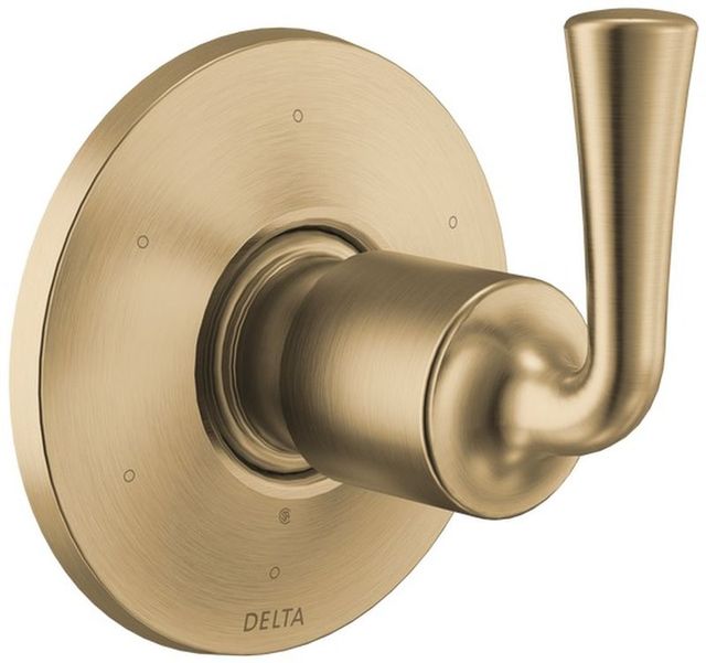 Delta Kayra® Champagne Bronze 6-Setting 3-Port Diverter Trim -0