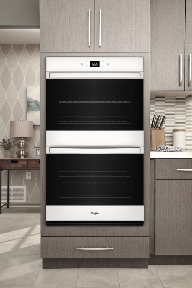 Whirlpool® 27" White Double Electric Wall Oven-8