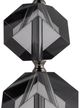 Sagebrook Home Black/White Geo Table Lamp-4