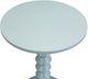 Crestview Collection Taylor Light Blue Painted Round Accent End Table-1