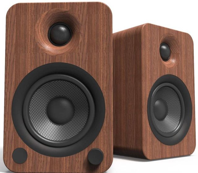 Kanto YU4 Walnut Powered Speakers (Pair)-0
