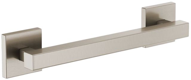Brizo Brilliance® Luxe Nickel® 12" Linear Square Grab Bar-0
