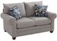 Bassett® Furniture Alexander Gray Loveseat-0