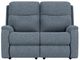 Flexsteel® Customizable Penn Power Reclining Loveseat with Power Headrests and Lumbar-3