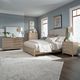 Liberty Furniture Brentwood Sandstone/Taupe California King Upholstered Panel Bed-1
