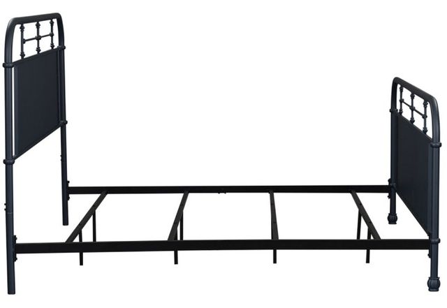 Liberty Furniture Vintage Navy King Metal Rod Bed-2
