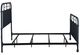 Liberty Furniture Vintage Navy King Metal Rod Bed-2