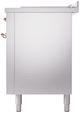 Ilve® Nostalgie II Series 60" Stainless Steel Pro Style Dual Fuel Range-4