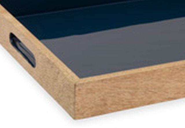 Signature Design by Ashley® Milesen Navy/Natural Tray-1