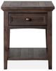 Magnussen Home® Westley Falls Graphite End Table-0