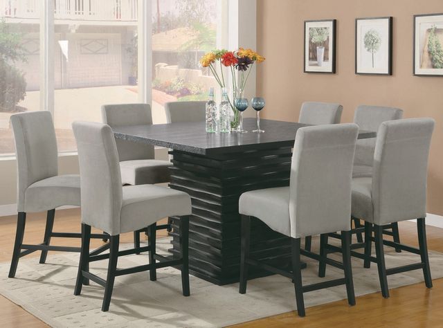 Coaster® Stanton 2-Piece Gray Counter Stools-3
