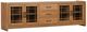 Flexsteel® Lincoln Walnut Large Entertainment Console-0