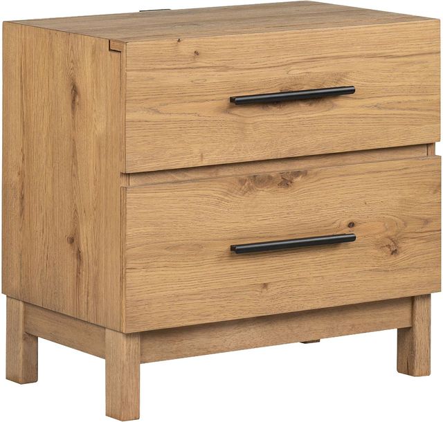 Magnussen Home® Davenport Rustic Caramel Drawer Nightstand-0