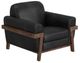 International Furniture Direct Loft Brown Black/Brown Accent Chair-0