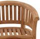Dovetail Furniture Maple Natural Teak Wood Outdoor Occasional Chair-4