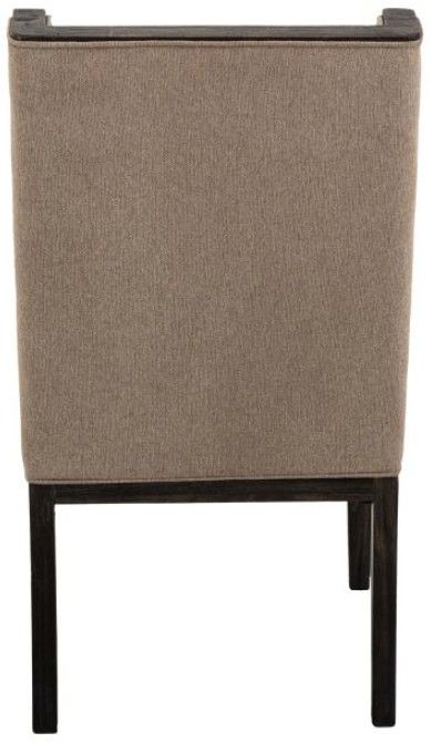 International Furniture Direct Balam Brown/Stained Dark High Backrest Side Chair-4