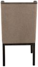 International Furniture Direct Balam Brown/Stained Dark High Backrest Side Chair-4