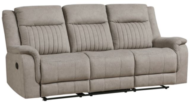 Homelegance® Dean Dove Double Manual Reclining Sofa-0