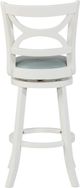Powell® Mandell Cream/Light Blue Bar Stool-5