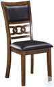 Diane 6 Piece Dining Set (Brown)-3