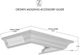 ZLINE Stainless Steel Crown Molding with Built-in Bluetooth Speakers-3