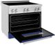 ZLINE 36" Blue Matte Freestanding Induction Range-3