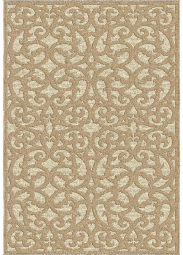 Orian Boucle' Seaborn Driftwood 7'9" x 10'10" Rug-0