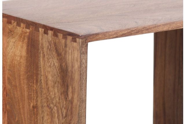 Porter International Designs Portola Walnut 2-Cube Bookcase-3