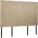 aspenhome® Maddox Biscotti 80" TV Console with Backer-4