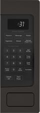 GE Profile™ 1.1 Cu. Ft. Black Stainless Steel Countertop Microwave-1