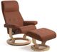 Stressless® by Ekornes® Sky Medium Classic Base Chair and Ottoman-0