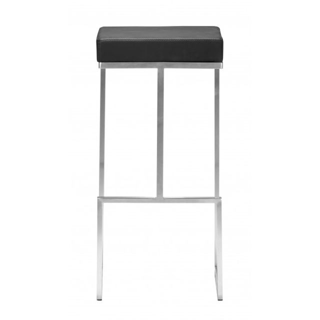 Zuo® Modern Darwen Black Bar Stool-2