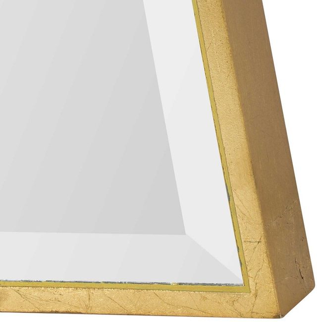 Uttermost® Corbata Antiqued Gold Leaf Mirror-4