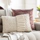 Surya Alana Cream 14"x22" Toss Pillow with Down Insert-4