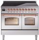 Ilve® Nostalgie II Series 40" Stainless Steel Pro Style Induction Range-0