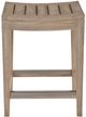Universal Explore Home™ Coastal Living Outdoor Saratoga Warm Weathered Wooden Counter Stool-2