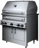 Kalamazoo™ Hybrid Fire K750HB 3-Burner Marine-Grade Stainless Steel Built-In Bulk Liquid Propane Grill-1