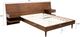 Olliix by INK+IVY Pecan Queen Clark Bed with 2 Nightstands-4