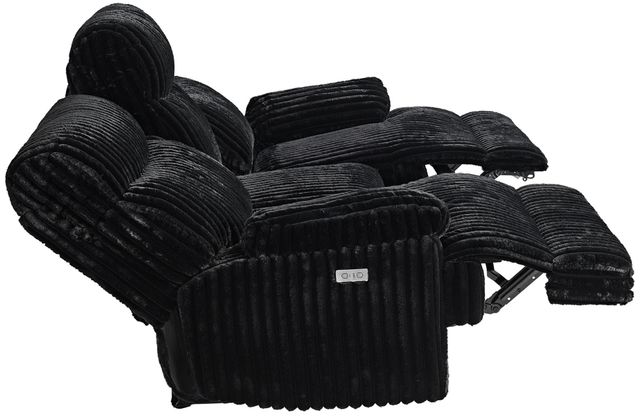 Elements International Admiral Black Power Motion Sofa-4
