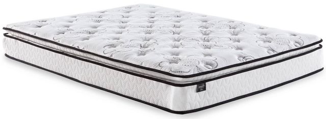 Sierra Sleep® by Ashley® Bonnell 2-Piece 10" Hybrid and Better than a Boxspring Foundation Twin Mattress Set-1