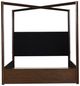 Signature Design by Ashley® Dilenno Dark Brown King Canopy Bed-1