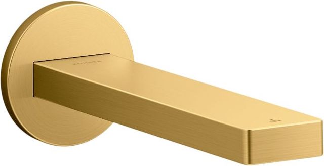 KOHLER® Composed® Vibrant Brushed Moderne Brass Touchless Lavatory Faucet for Constellation™ Lavatory System-0