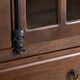 Crestview Collection Rutherford Brown Curio Cabinet-4